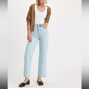 Levi’s Ribcage Straight Ankle Jeans
